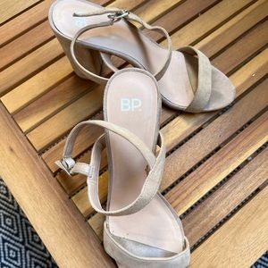 B.P. nude heels